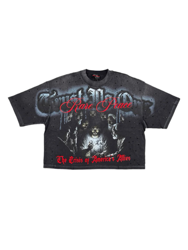 Rare Peace Trust No One V2 Crop Tee