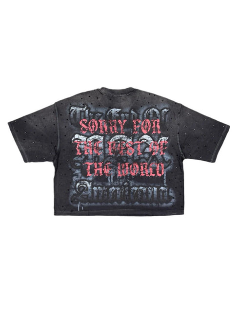 Rare Peace Trust No One V2 Crop Tee