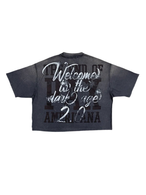 Rare Peace No Guarantee Crop Tee