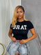 BRAT Crop Top