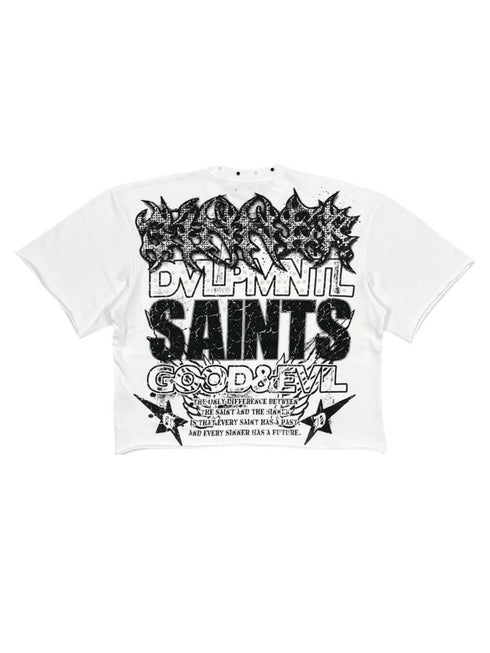 Rebel Good vs Evil Crop Tee