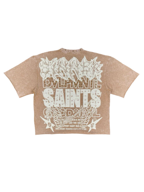 Rebel Good vs Evil Crop Tee