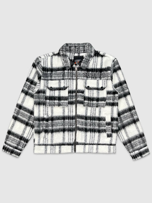 Fur Flannel Jacket